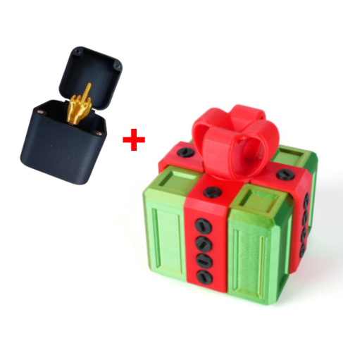 Prankboxx™ The Annoying Present Box with Middle Finger Box